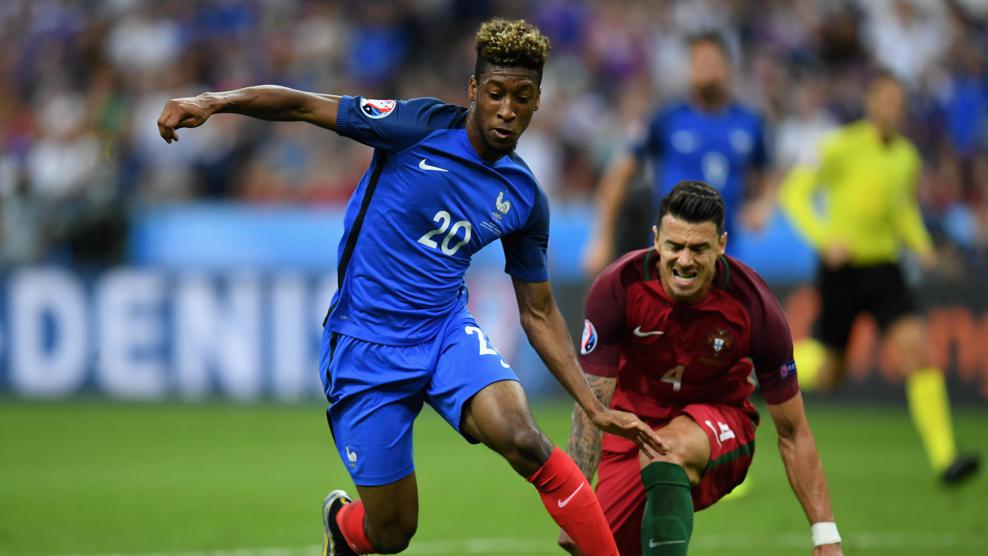 Kingsley Coman en finale de l'UEFA EURO 2016 | Getty Images