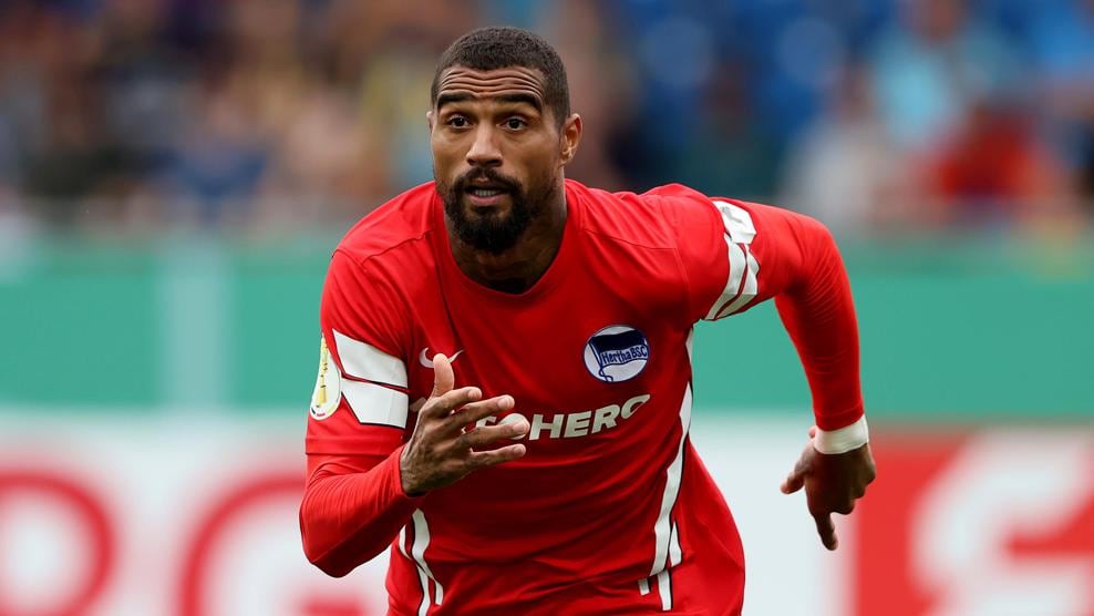 Hertha midfielder Kevin-Prince Boateng