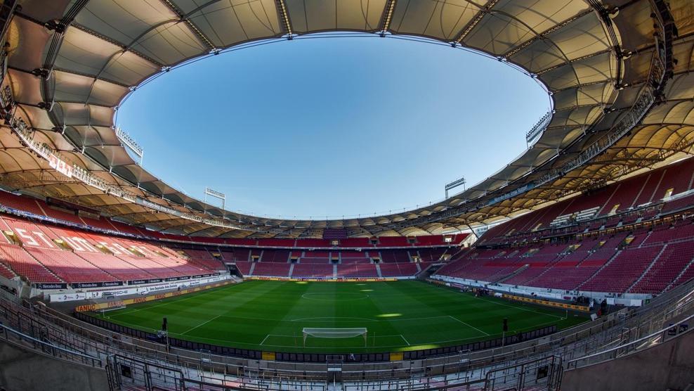 VfB Stuttgart play at the Stuttgart Arena